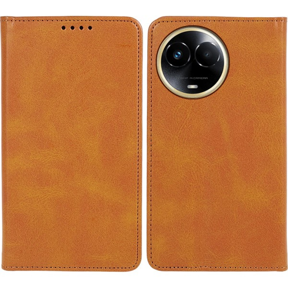 LRtools Realme 11X 5g / 11 5g Slim Fit Pu Deri Cep Telefonu Kapağı (Yurt Dışından) - Asker Yeşili Cep Telefonu Kılıfı Fiyatı