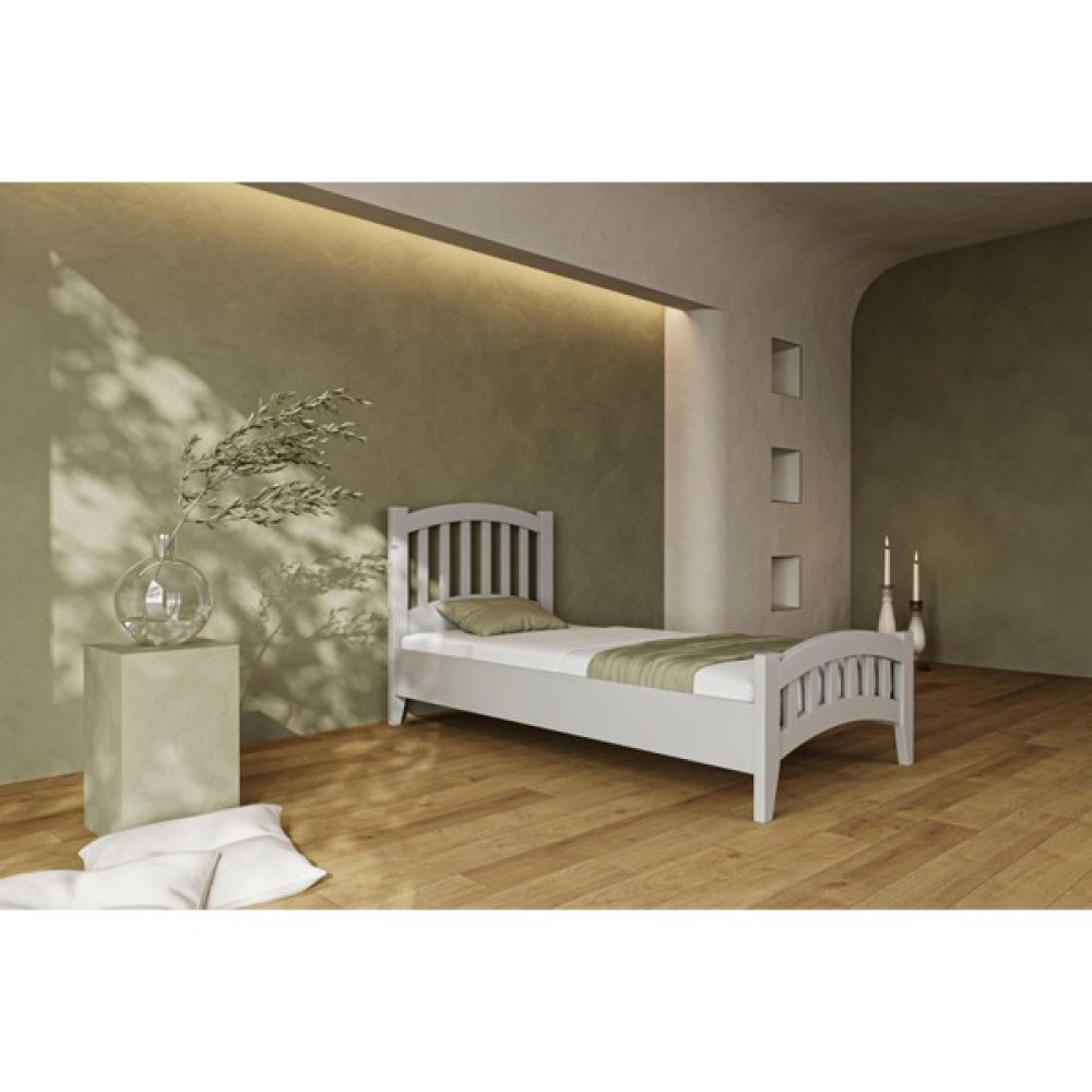 Lrya Modern Soft Gri Tek Kişilik Karyola 90X190 - Açık Gri - 90 x 190 cm Karyola Fiyatı