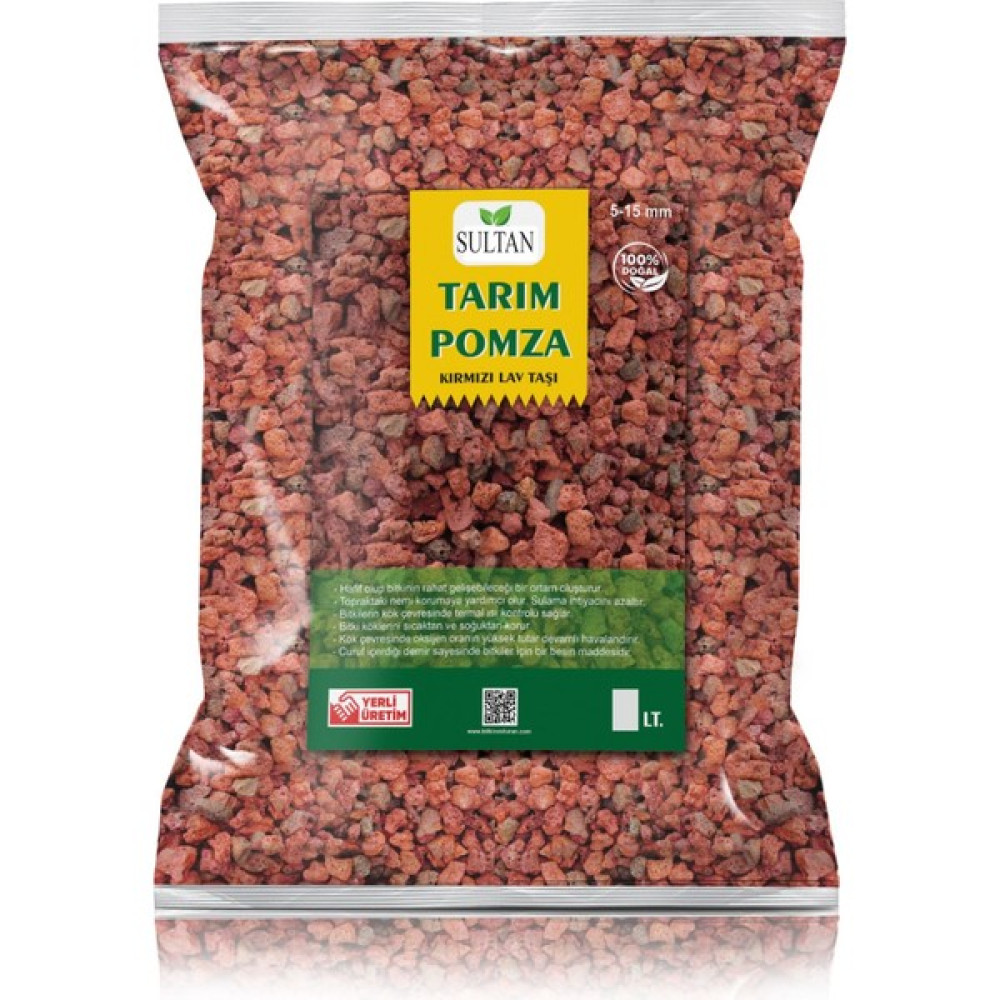 LS BOTANİK Kırmızı Pomza Taşı 3-8 Mm 3,5 Litre Bitki Fiyatı