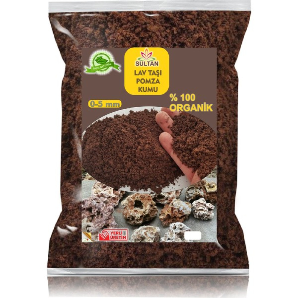 LS BOTANİK Pomza Kumu 0-3 Mm. Pomza Lav Taşı Parçacıklı 3,5 litre Bitki Fiyatı