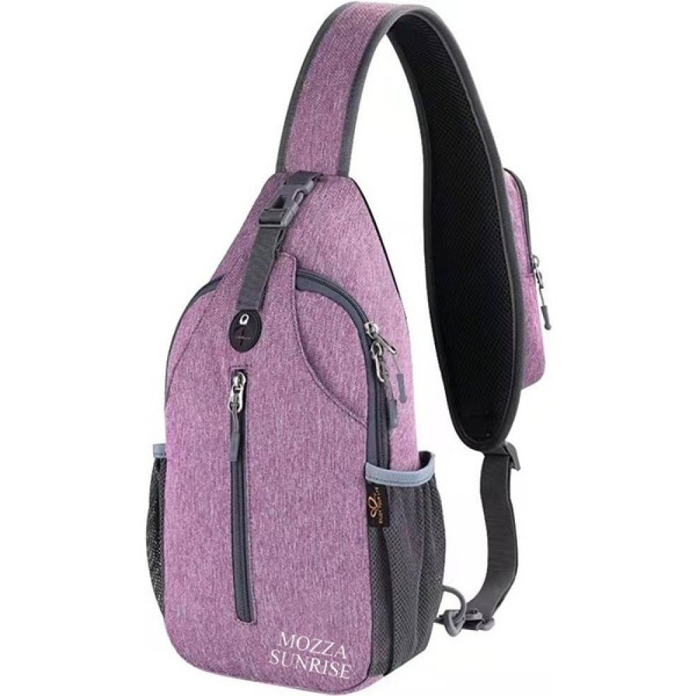 LS Crossbody Sling Sırt Çantası Sling Çanta Seyahat Yürüyüş Göğüs Çantası Sırt Çantası, Mor (Yurt Dışından) - Evrensel - Renkli Oto Boyaları Fiyatı