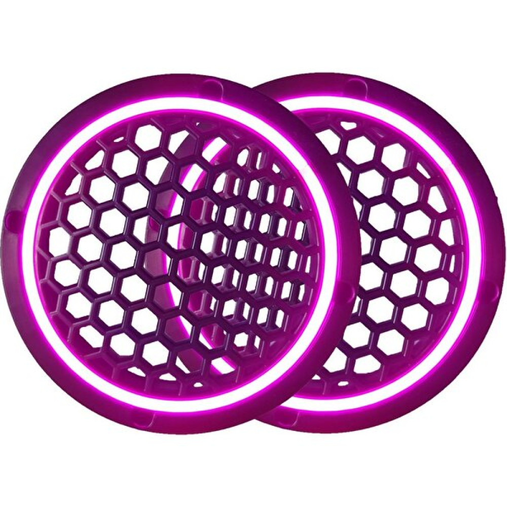 Lsound Neon Işıklı 16 cm Hoparlör ve Midrange Kapağı - 2 Adet - Mor Oto Hoparlörleri & SubWoofer Fiyatı