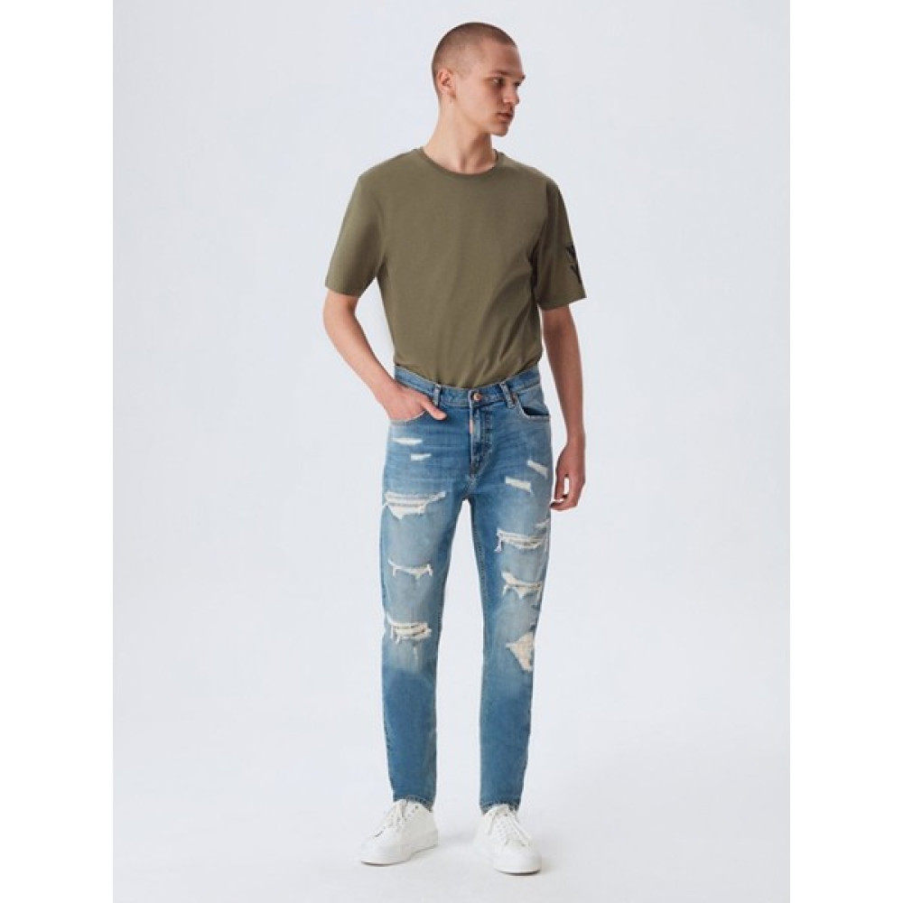 LTB Erkek Smarty Y Normal Bel Yırtıklı Skınny Jean Pantolon Erkek Jeans / Kot Pantolon Fiyatı