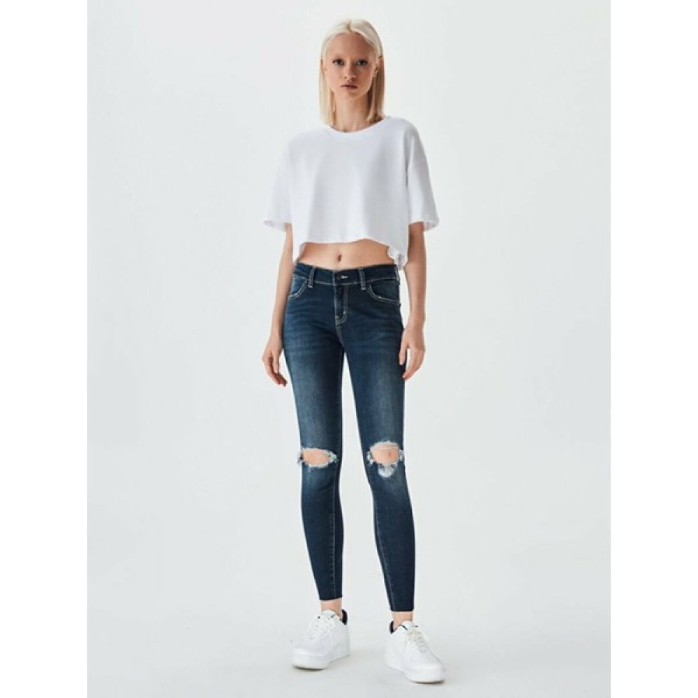 LTB Kadın Lonıa Frınge Normal Bel Yırtıklı Jean Super Skınny Pantolon Bayan Jeans / Kot Pantolon Fiyatı