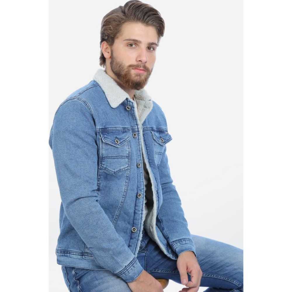 LTC Jeans Içi Kürklü Açık Mavi Erkek Kot Mont Erkek Ceket Fiyatı