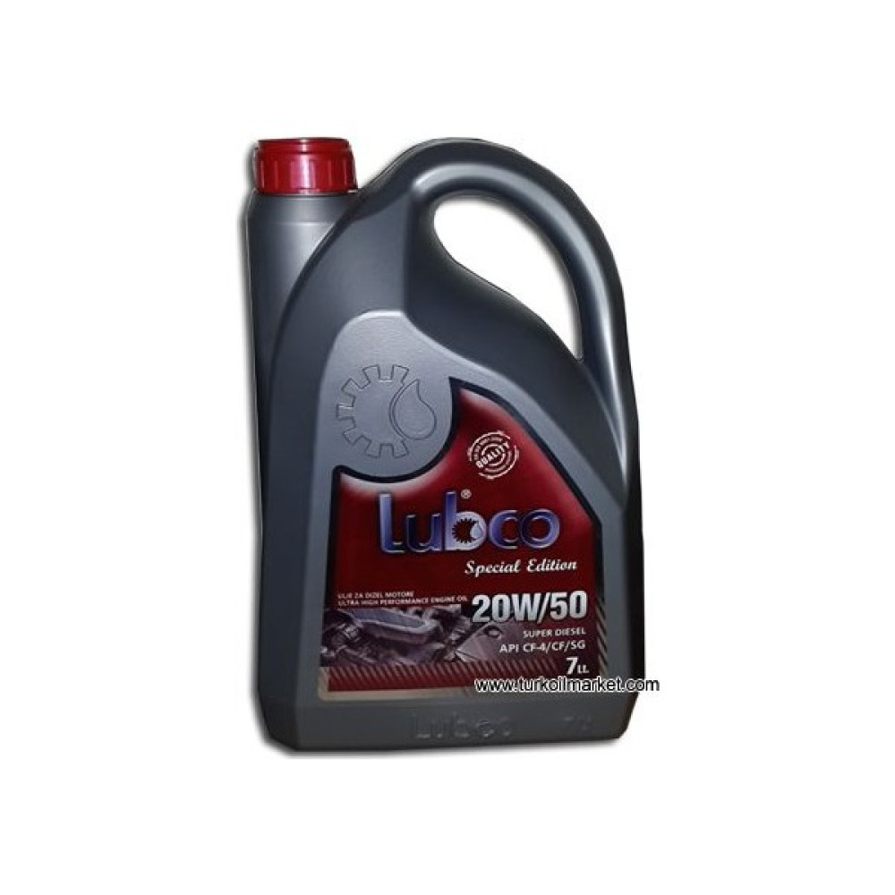 Lubco 20W50 7 Litre Motor Yağı ( Üretim Yılı: 2023) Motor Yağı Fiyatı