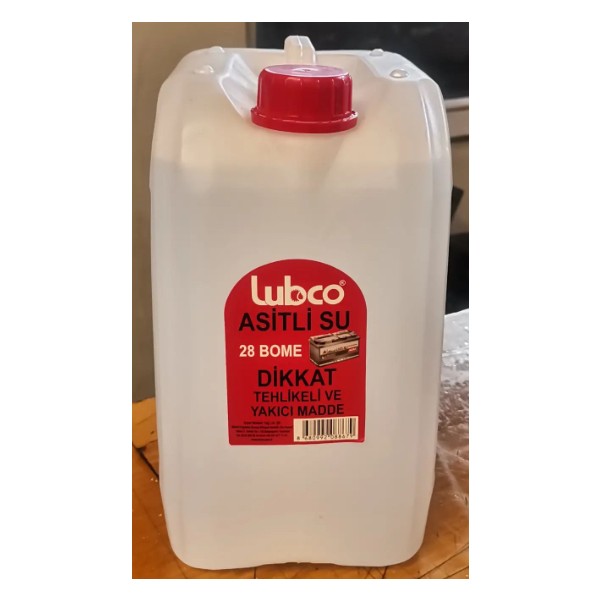 Lubco Asitli Su Akü Asiti 5 Lt 28 bome.bidon veye pet ambalaj yollanır Akü & Akü Malzemeleri Fiyatı