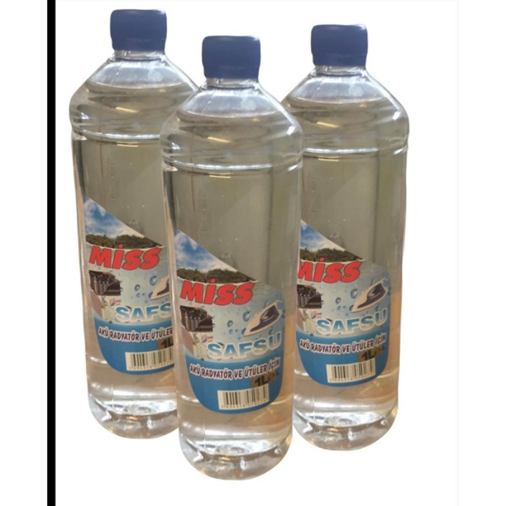 Lubco Saf Su Miss -Ütü ve Akü Radyatör Suyu 3x 1 Lt Akü Fiyatı