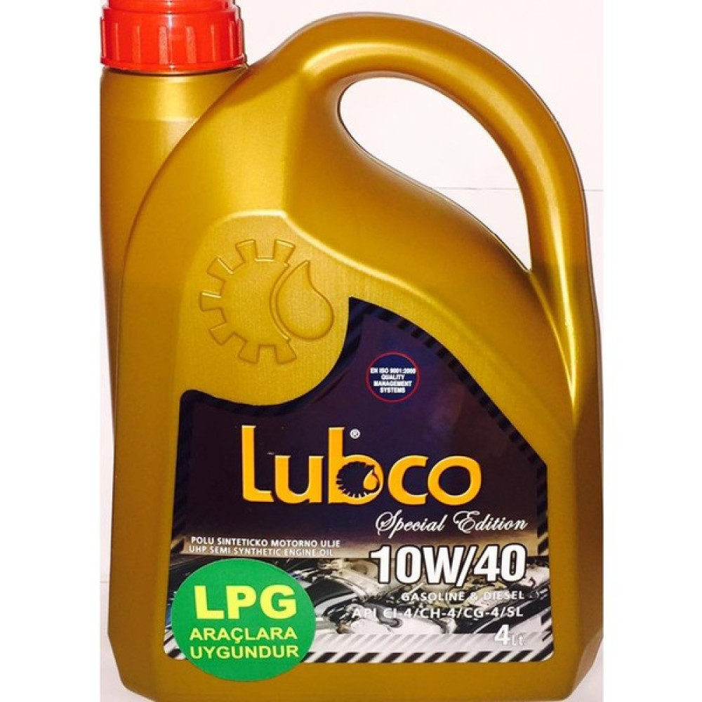 Lubco Semi Seyntetic 10W40 4 Litre Motor Yağı ( Üretim Yılı: 2023 ) Motor Yağı Fiyatı