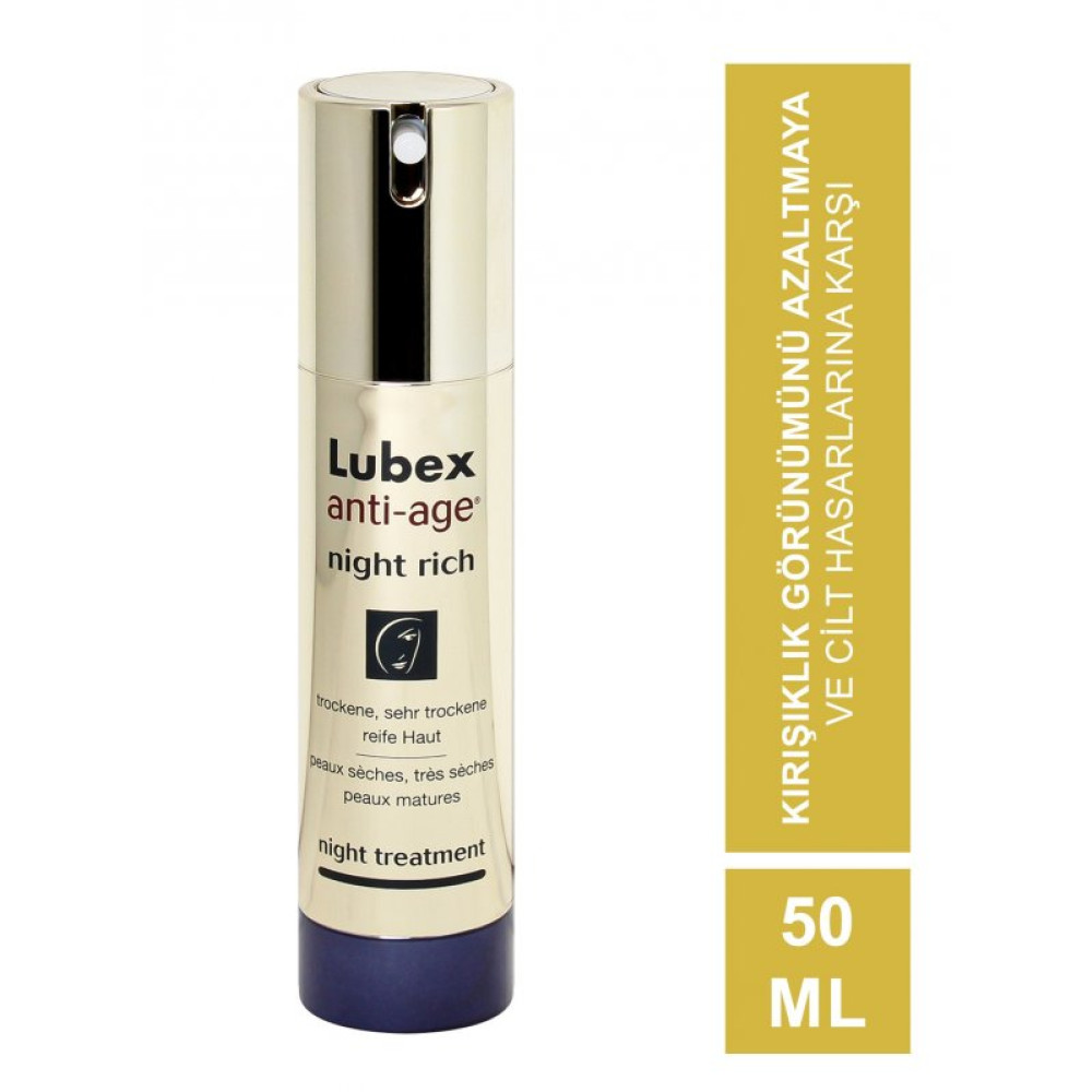 Lubex Anti Age Night Rich 50 Ml Anti-Aging / Yaşlanma Karşıtı Fiyatı