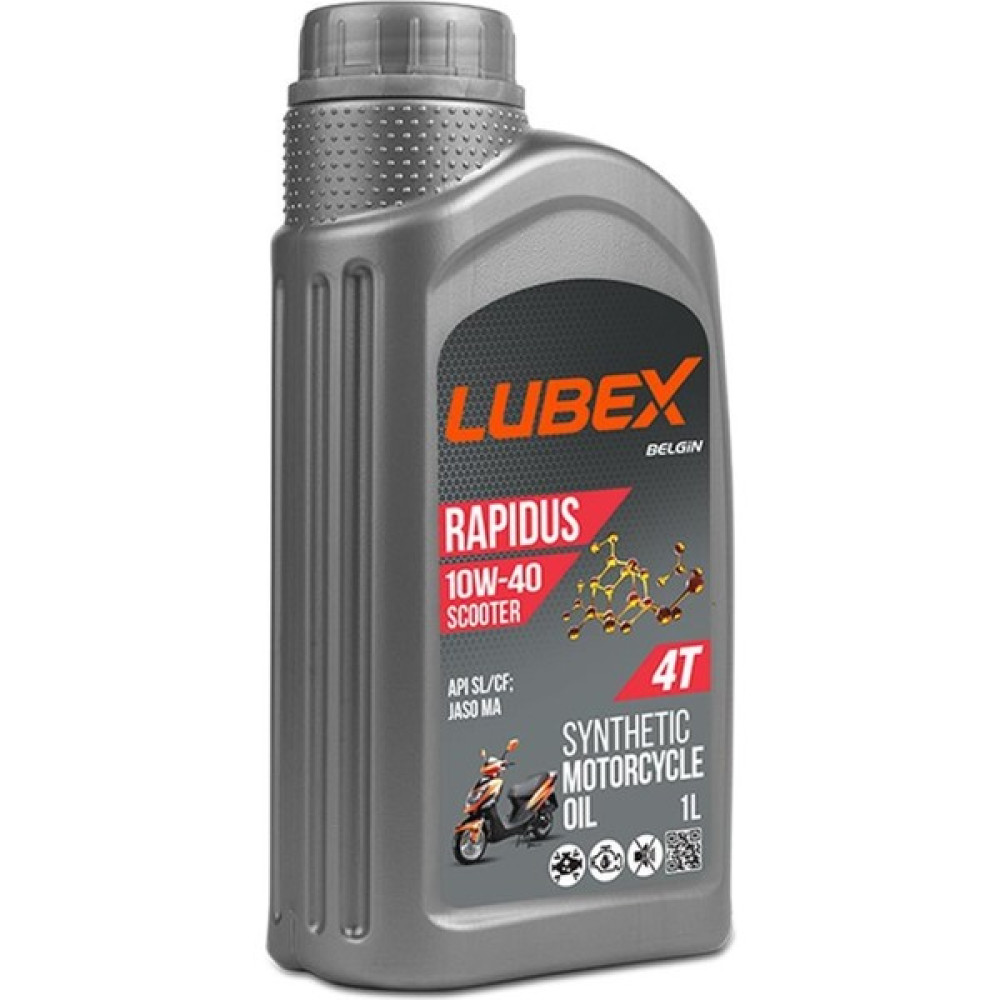 Lubex Rapidus Scooter 10W-40 1 Lt 4 Zamanlı Motosiklet Yağı Motor Yağı Fiyatı