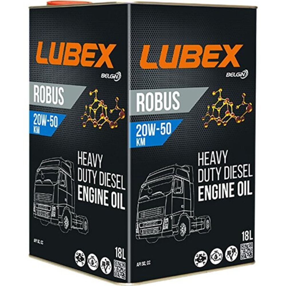 Lubex Robus 20W-50 KM 18 Litre Motor Yağı ( Üretim Yılı: 2022 ) Motor Yağı Fiyatı