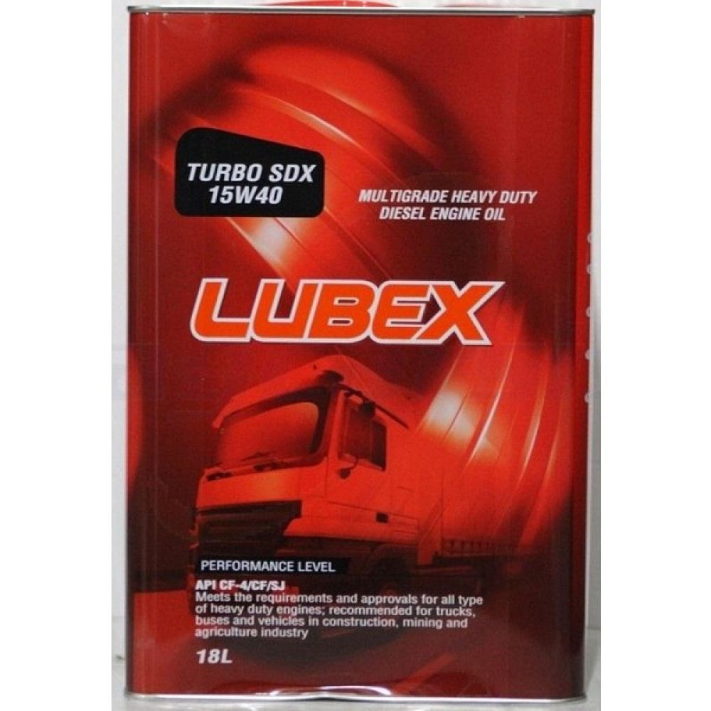 Lubex Turbo SDX 15W-40 18 Litre Motor Yağı ( Üretim Yılı: 2022 ) Motor Yağı Fiyatı