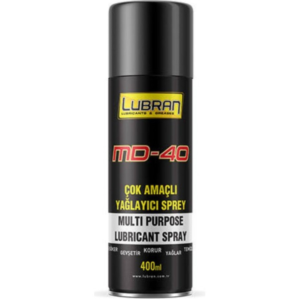 Lubran Md40 400 Ml Çok Güçlü Passökücü Ve Genel Yağlama Spreyi Oto Boyaları Fiyatı