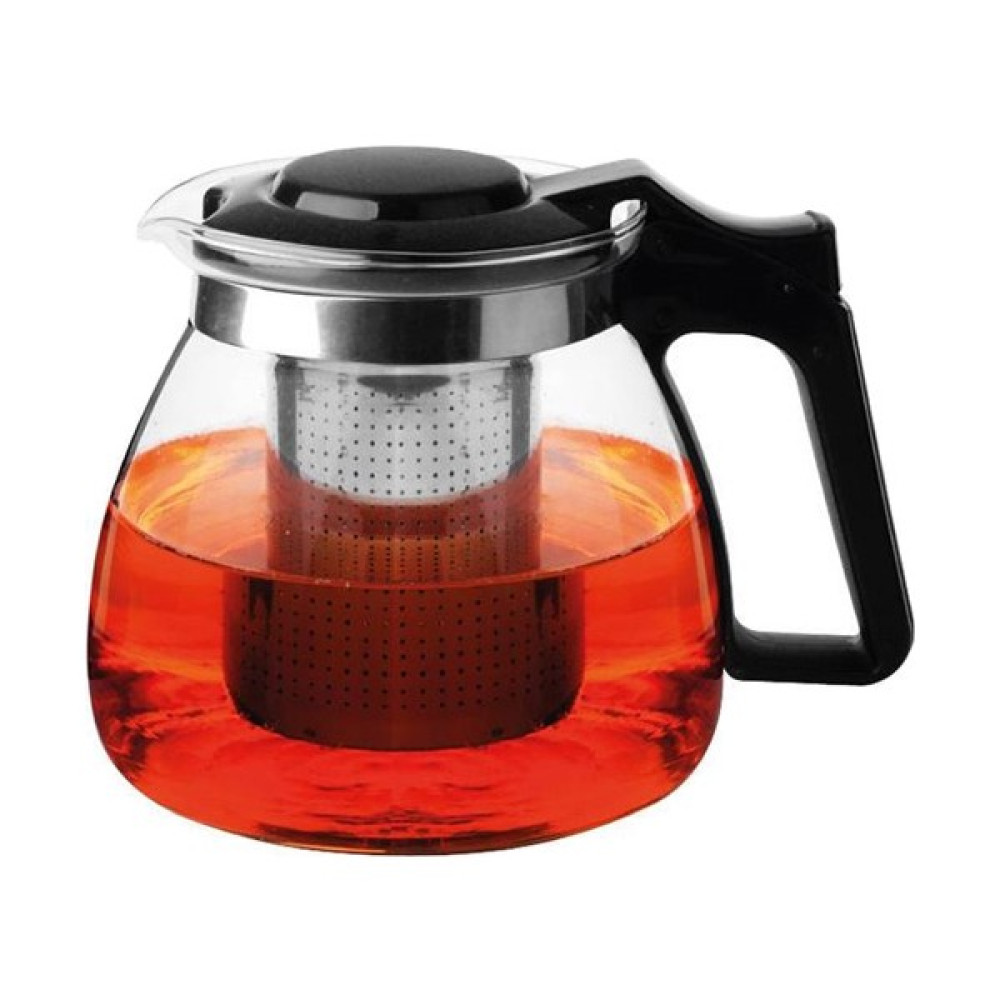Luca Süzgeçli Cam Çaycı Demliği 900 ml Çay / Çaydanlık Setleri Fiyatı