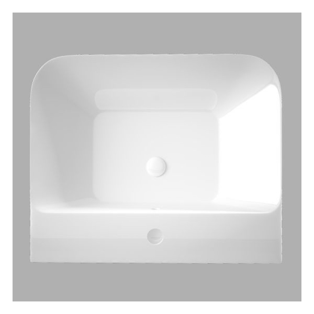 Lucco Moena 55 cm Yarım Monoblok Lavabo Beyaz Lavabo Fiyatı