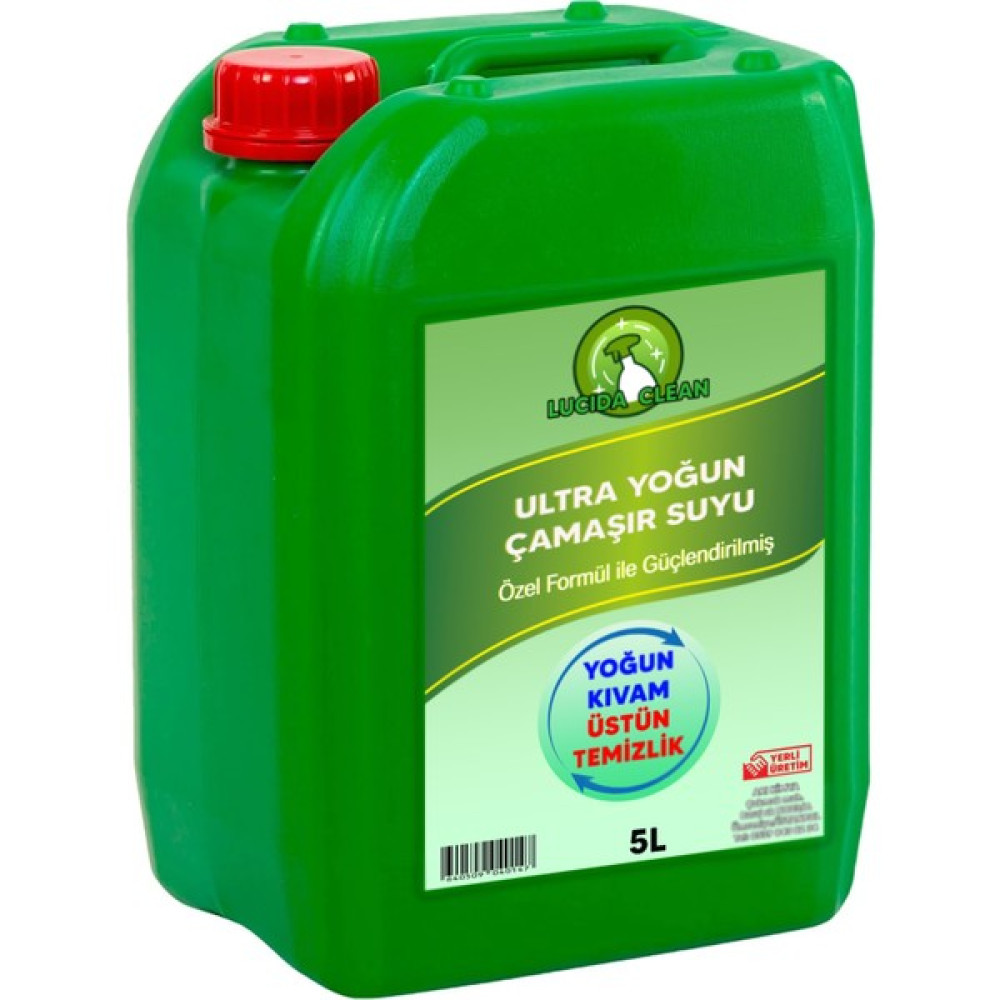 Lucida Clean Ultra Kıvamlı Çamaşır Suyu 5 Lt. - 5 lt Çamaşır Yıkama Fiyatı
