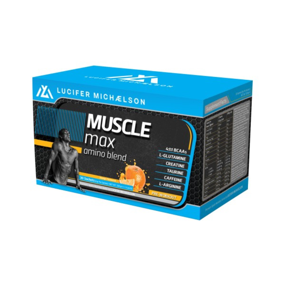 Lucifer Michaelson Muscle Max 30 Saşe - Portakal Amino Asit Fiyatı