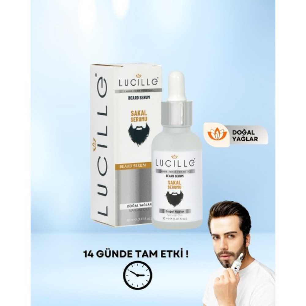 Lucille Seyrek Sakal,köselik Ve Sakalkıran Için Besleyici Sakal Serumu Doğal Yağlar Içerikli 30 Ml Cilt ve Yüz Bakımı Fiyatı