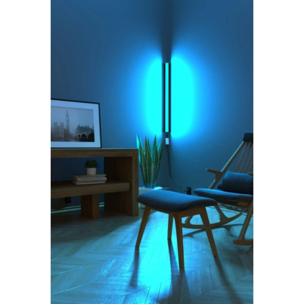 Luciole LED Abajur Aplik Gece Lambası Rgb Lambader 16 Renkli Uzaktan Kumandalı Işık 4 Animasyonlu - 1 m - Mavi Led Aydınlatmalar Fiyatı