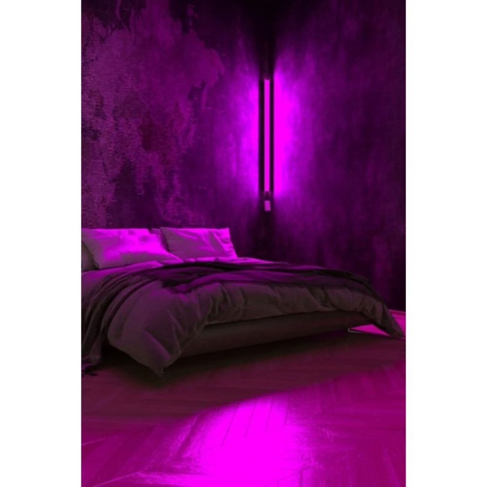Luciole LED Abajur Aplik Gece Lambası Rgb Lambader 16 Renkli Uzaktan Kumandalı Işık 4 Animasyonlu - 1 m - Mor Led Aydınlatmalar Fiyatı