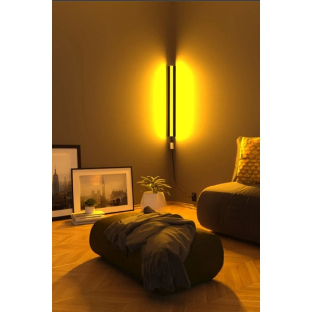 Luciole LED Abajur Aplik Gece Lambası Rgb Lambader 16 Renkli Uzaktan Kumandalı Işık 4 Animasyonlu - 1 m - Sarı Led Aydınlatmalar Fiyatı