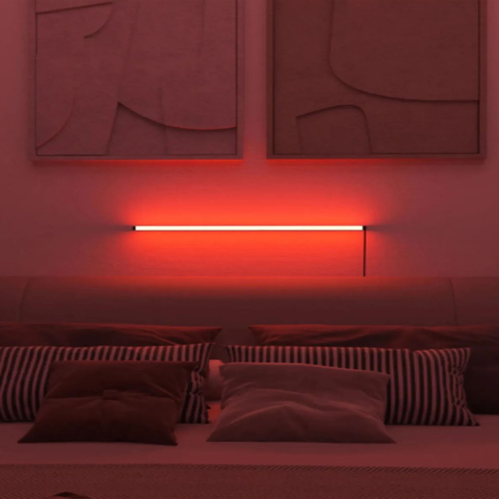 Luciole LED Abajur Aplik Gece Lambası Rgb Lambader 16 Renkli Uzaktan Kumandalı Işık - Kırmızı TV Aksesuarları Fiyatı