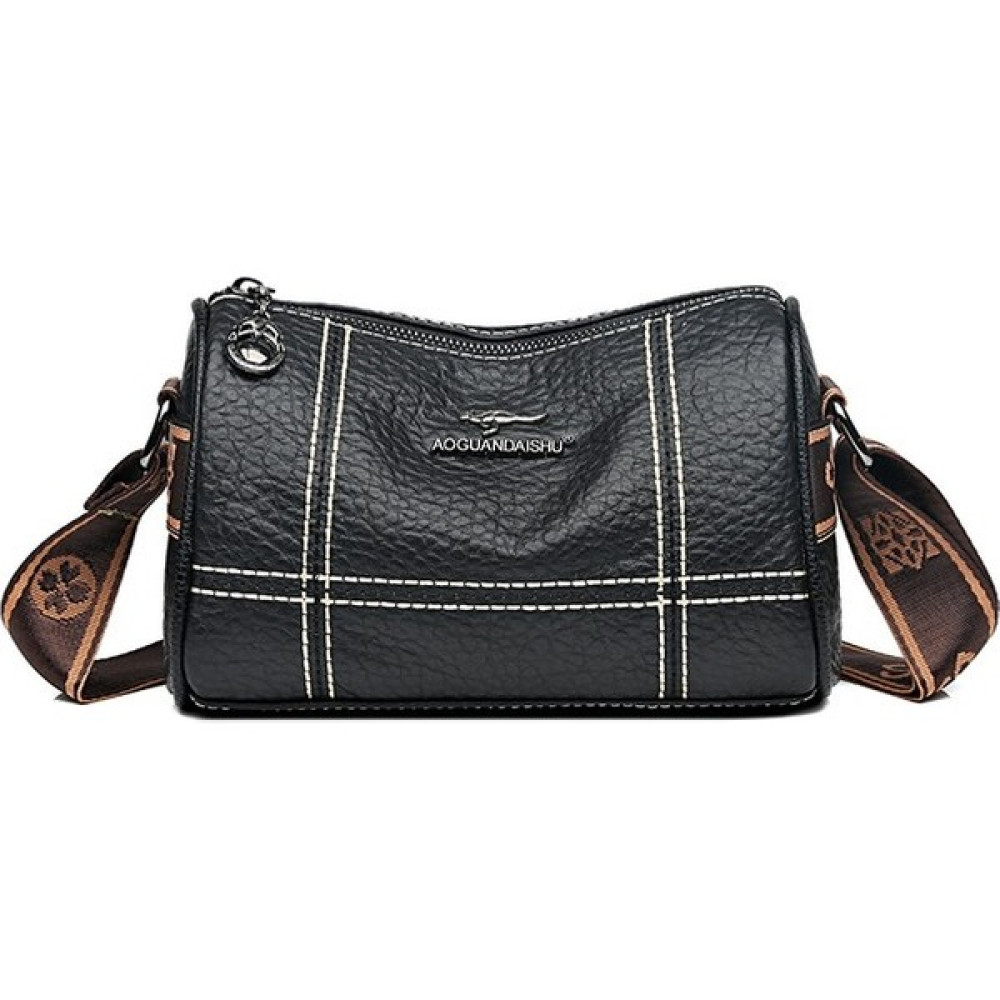 Luck Masoffy Siyah Yüksek Kaliteli Düz Renk Hakiki Deri Omuz Kadınlar Için Crossbody Çanta Hakiki Deri Bayan Çanta Kadın Tote Sac (Yurt Dışından) Bayan Çanta ve Cüzdan Fiyatı