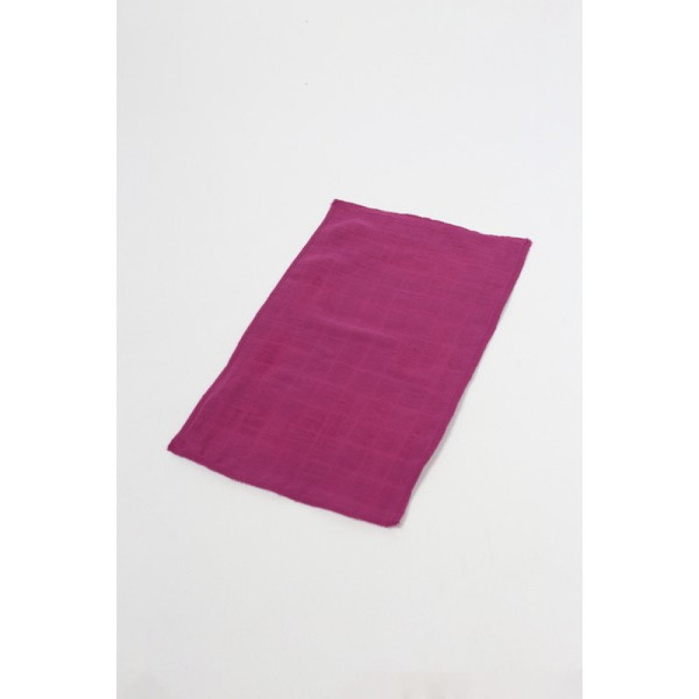 Luckka 6'lı Müslin Ağız Mendili , Omuz Bezi , Ter Bezi Çift Kat Dikimli 35X20 cm - Ztagızmendili2 - Mor - Standart Mama Önlüğü Fiyatı