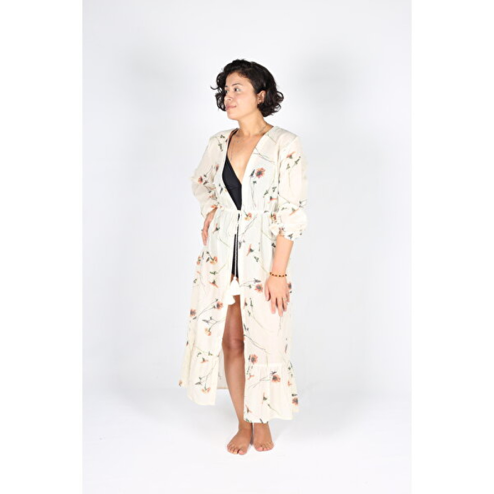 Luckka Heritage Kadın Plaj Kaftan Kimono Pareo - Ztkimono Kadın Giyim Fiyatı