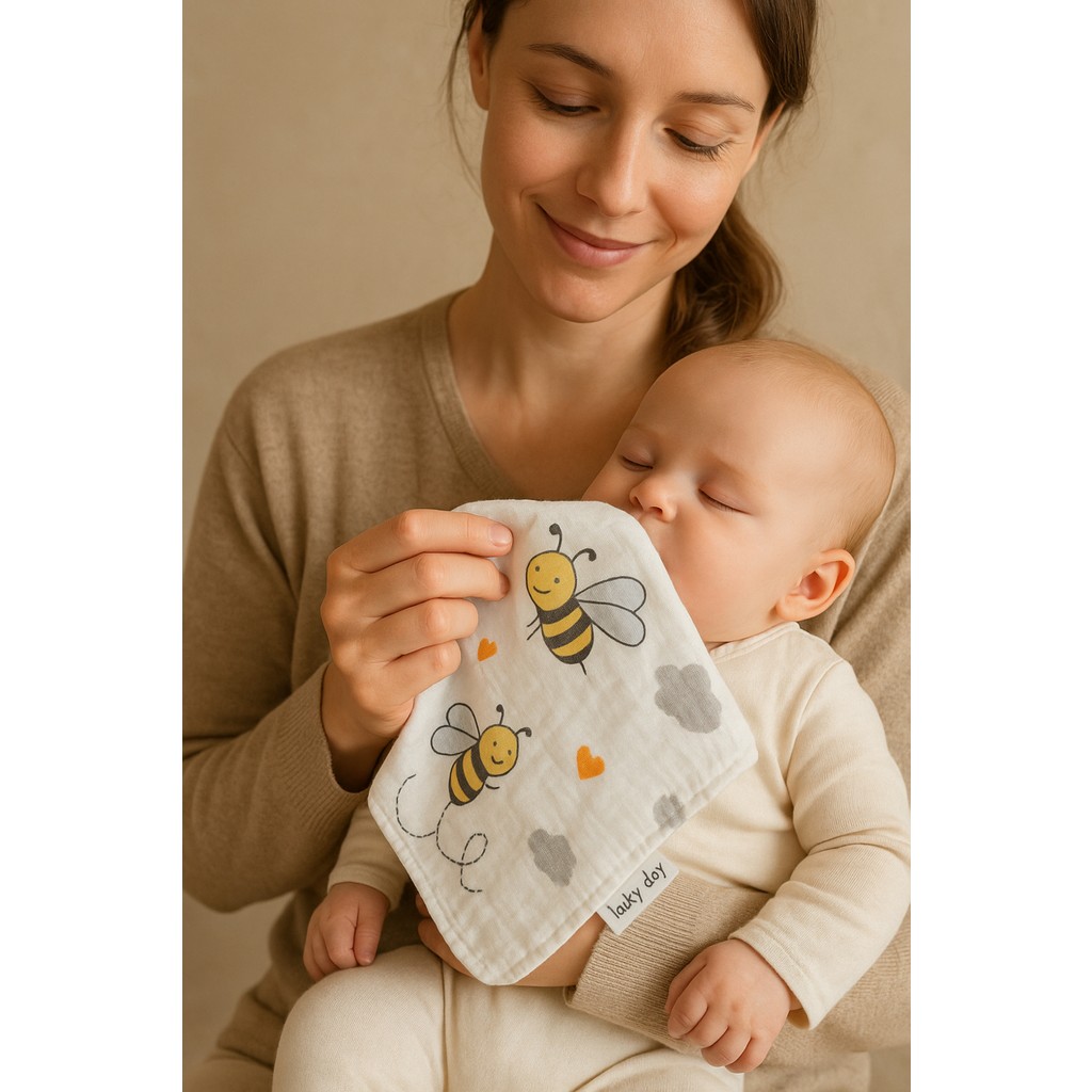 Lucky Day Müslin Kumaş Düz Renkli Bebek Ağız Silme Mendil Seti, 5 Adet 25X25 cm - 25 x 25 cm SSD / Solid State Drive Fiyatı
