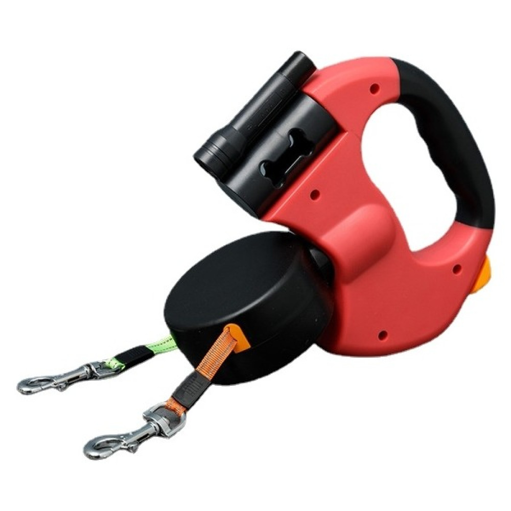 Lucky Power 2 Köpek Için Geri Çekilebilir 3m Köpek Tasması (Yurt Dışından) - Kırmızı Oto Boyaları Fiyatı