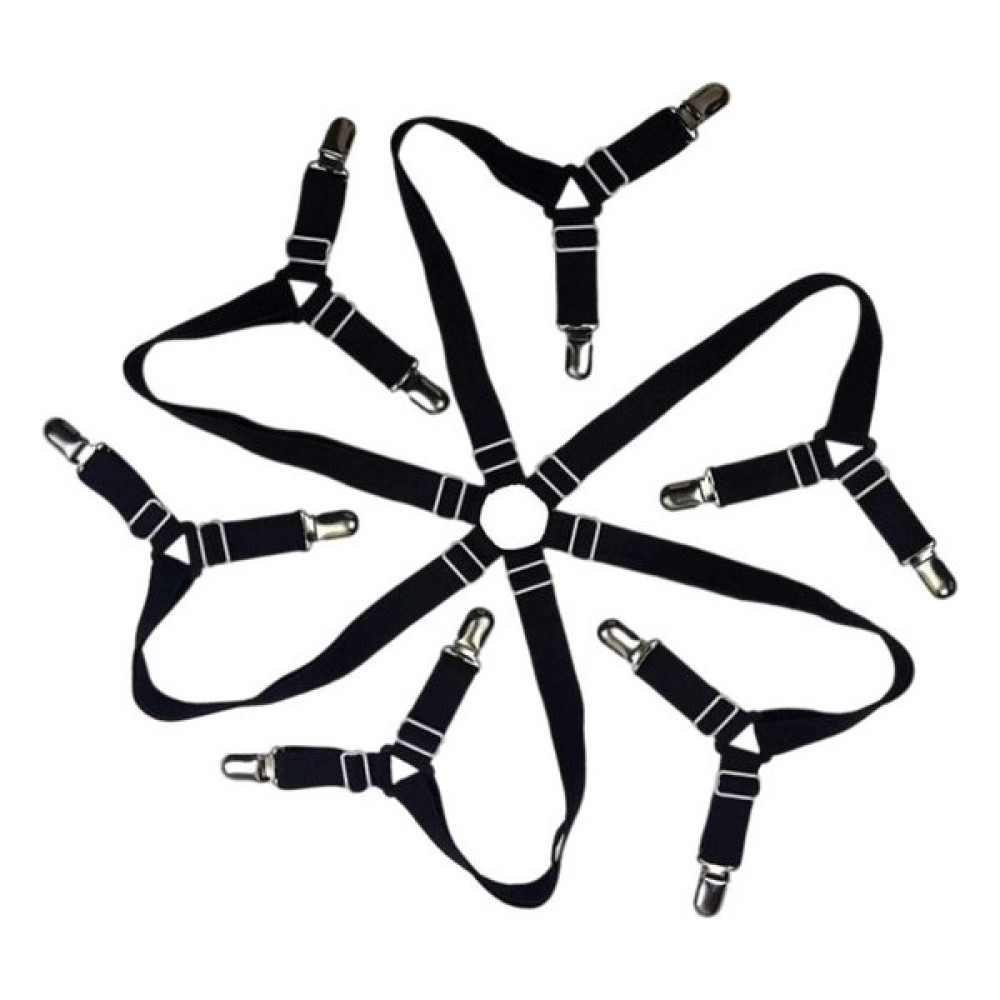 Lucky Power Ayarlanabilir Çarşaf Tutucu Askı Kanepe Yastık Yatak Levhalar Için Sac Klip (Yurt Dışından) - Siyah Yatak Seti / Uyku Seti Fiyatı