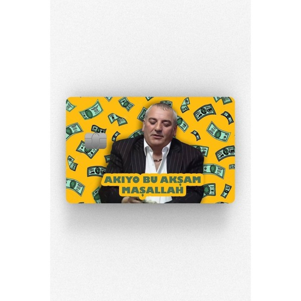 Ludio Kolpaçino Akıyor Maşallah Kredi Kartı&akbil Sticker Kaplama Ev & Dekorasyon Aksesuarları Fiyatı