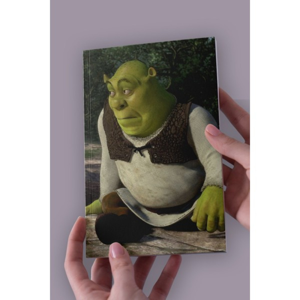Ludio Shrek Imalı Bakış A5 Çizgisiz Defter 50 Sayfa Not Defteri & Bloknot Fiyatı
