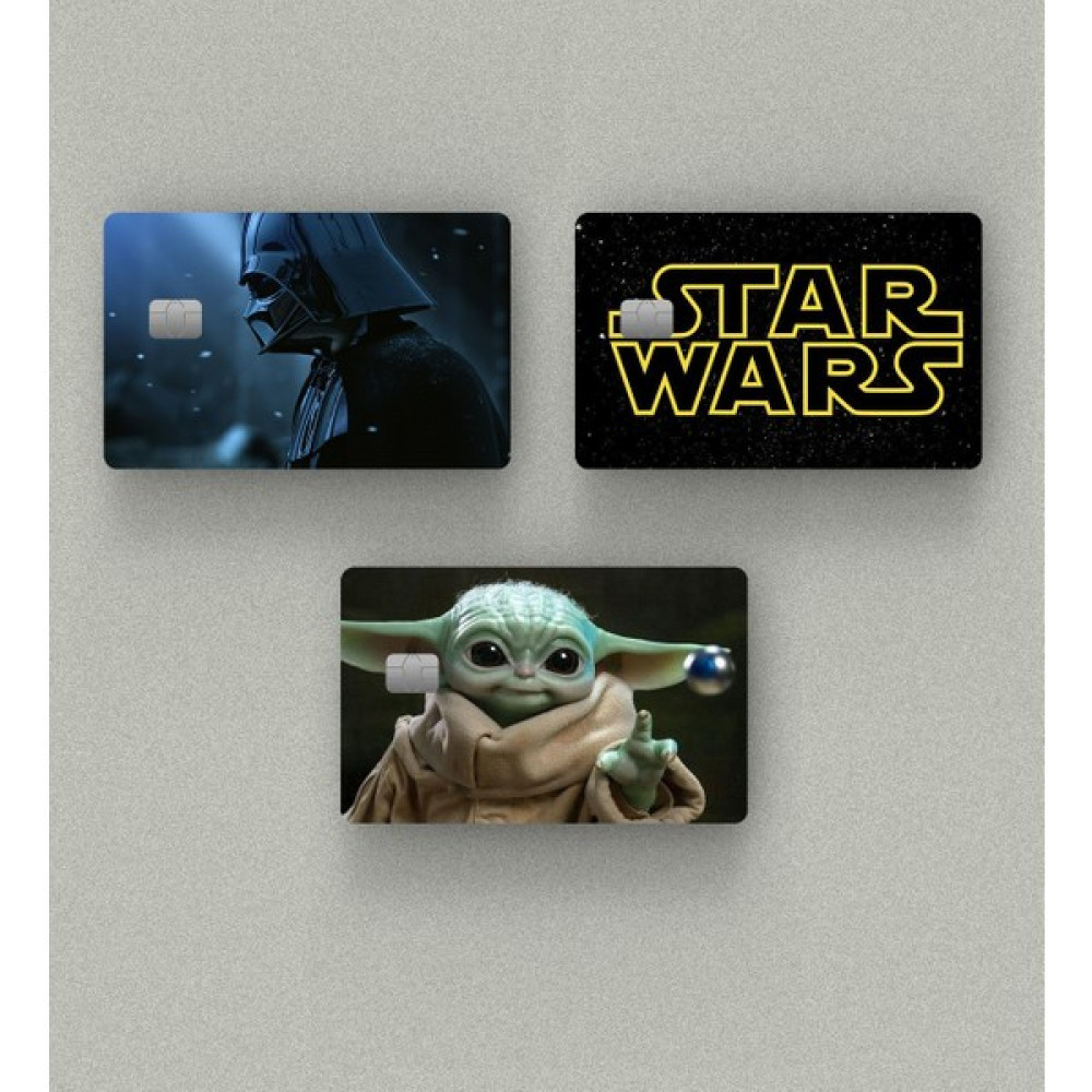 Ludio Star Wars 3'lü Set Kredi Kartı & Akbil Sticker Kaplama Ev & Dekorasyon Aksesuarları Fiyatı