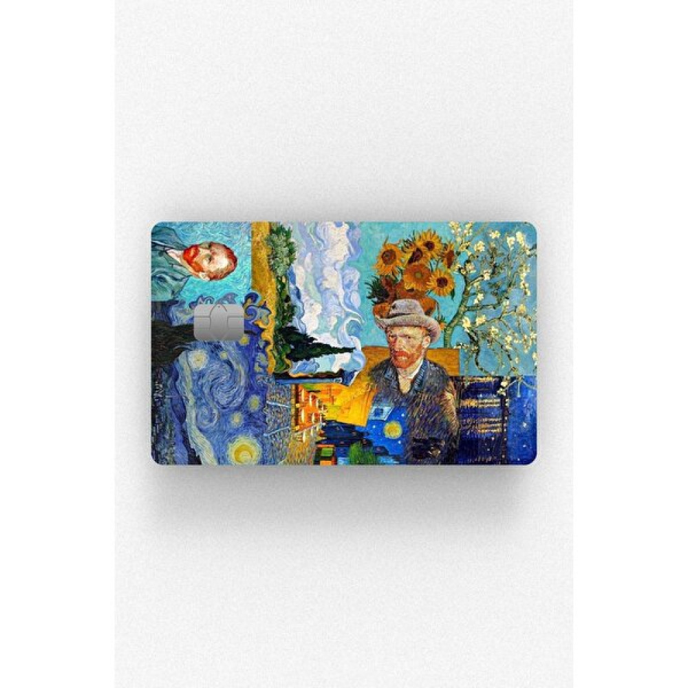Ludio Van Gogh Kolaj Kredi Kartı & Akbil Sticker Kaplama Ev & Dekorasyon Aksesuarları Fiyatı