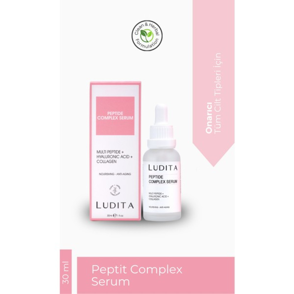 Ludıta İnce Çizgi Karşıtı, Yoğun Nemlendirici Peptit Kompleks Serum Anti-Aging / Yaşlanma Karşıtı Fiyatı
