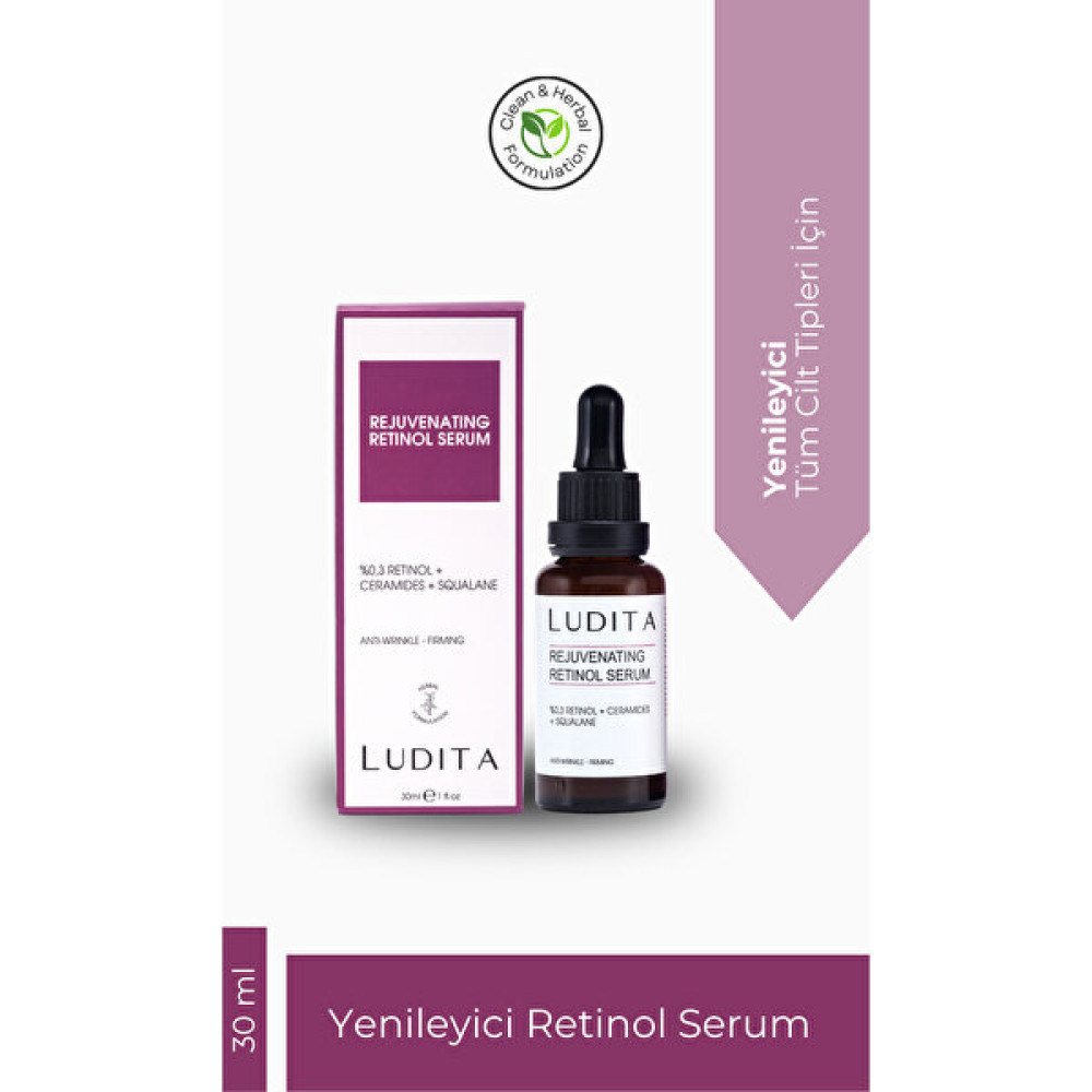 Ludita Onarıcı Retinol Serum Anti-Aging / Yaşlanma Karşıtı Fiyatı