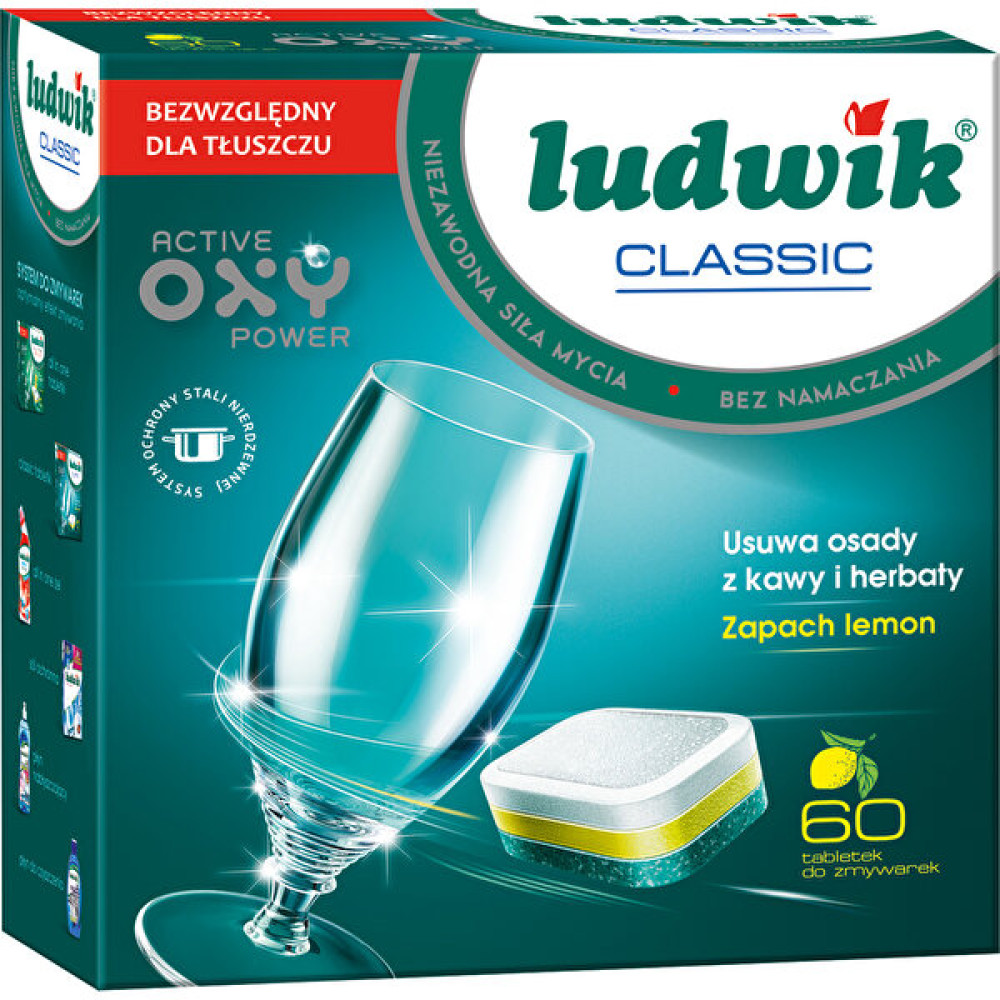 Ludwik Classic Bulaşık Makine Tableti 60 Yıkama Li̇monlu Bulaşık Yıkama Fiyatı