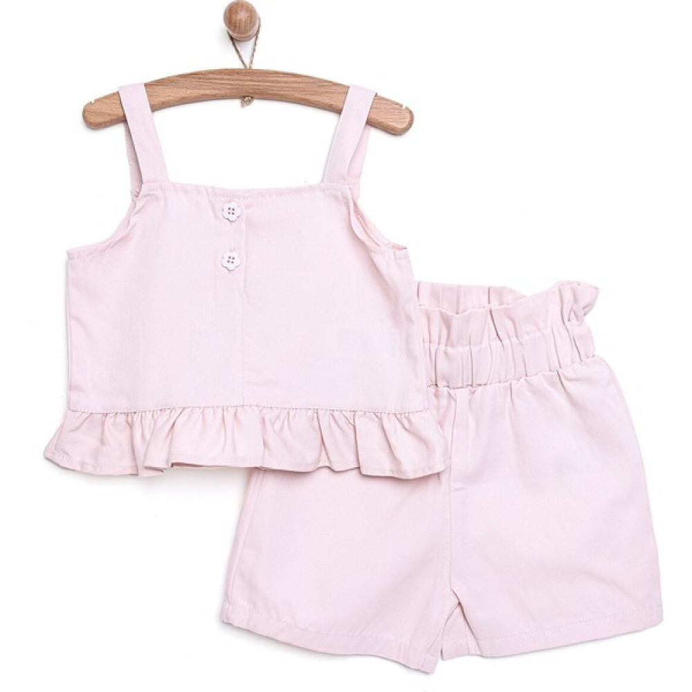 Luess Summer Girl Bluz-Şort Kız Bebek Bebek Giysi Takım Fiyatı