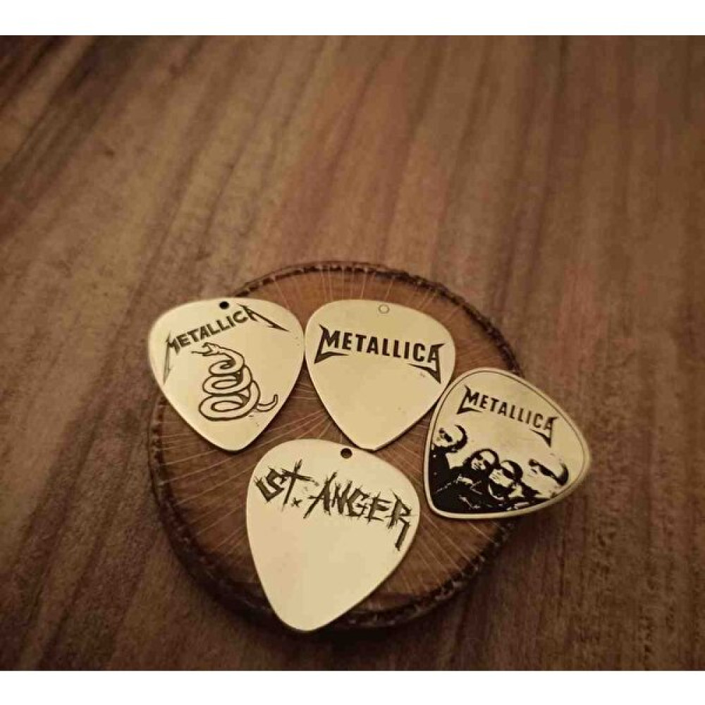 Luffy Design Metallica 4'lü Metal Pena Set Elektro Gitarlar Fiyatı