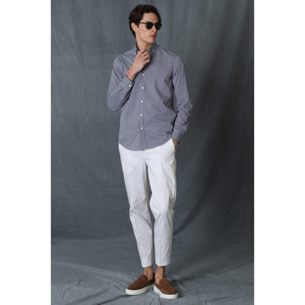 Lufian Aden Smart Erkek Chino Pantolon Slim Fit Beyaz Erkek Pantolon Fiyatı