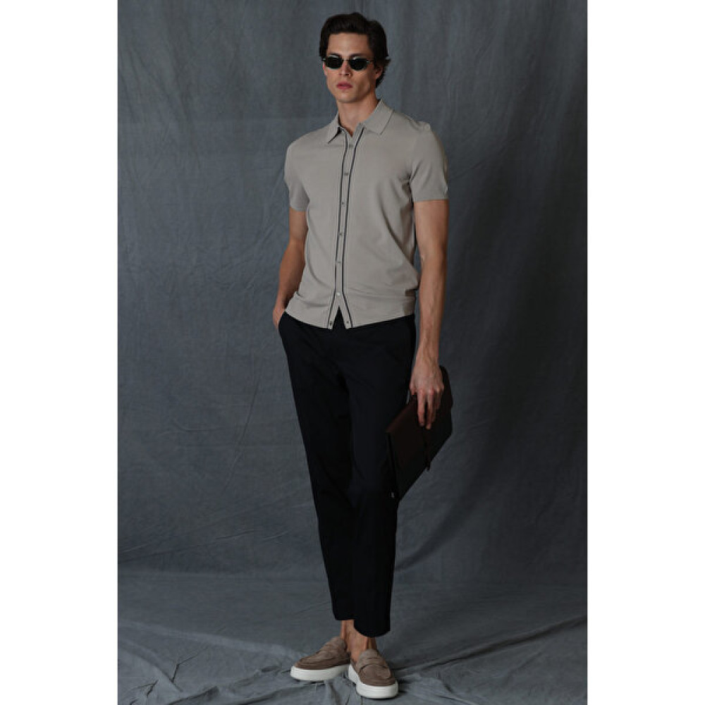 Lufian Aden Smart Erkek Chino Pantolon Slim Fit Lacivert Erkek Pantolon Fiyatı