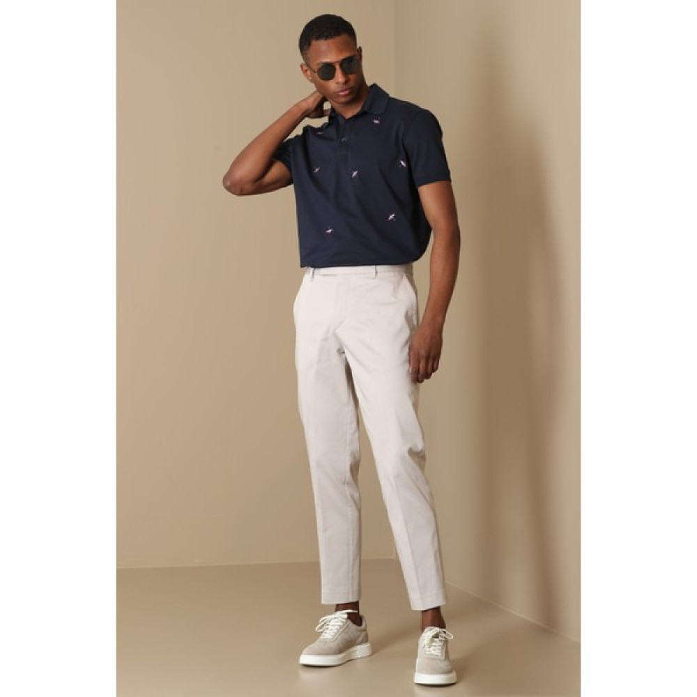 Lufian Bare Smart Erkek Chino Pantolon Slim Fit Açık Gri Erkek Pantolon Fiyatı