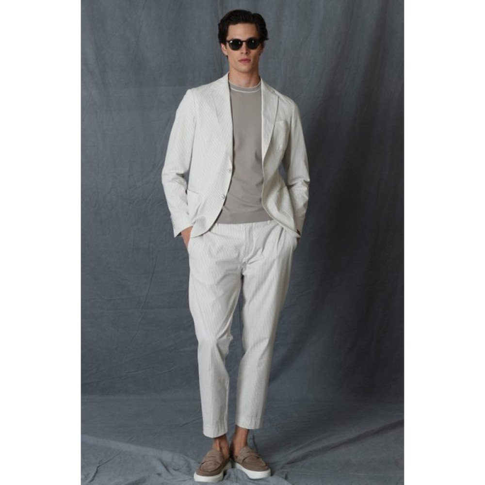 Lufian Brad Smart Erkek Chino Pantolon Tailored Fit Bej Erkek Pantolon Fiyatı