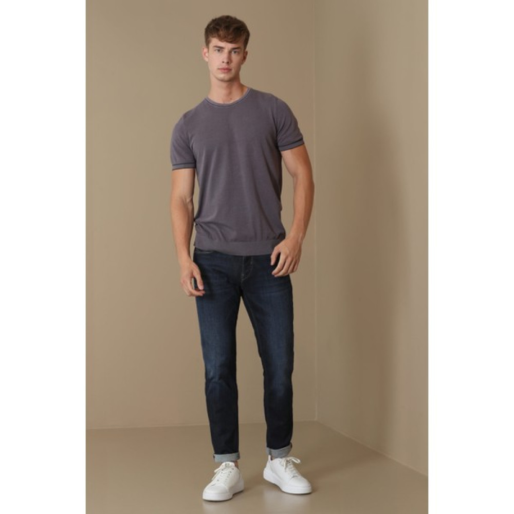 Lufian Harrıs Smart Jean Erkek Pantolon Slim Fit Koyu Mavi Erkek Jeans / Kot Pantolon Fiyatı