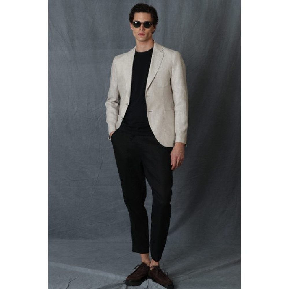 Lufian Karl Spor Erkek Chino Pantolon Tailored Fit Siyah Erkek Pantolon Fiyatı