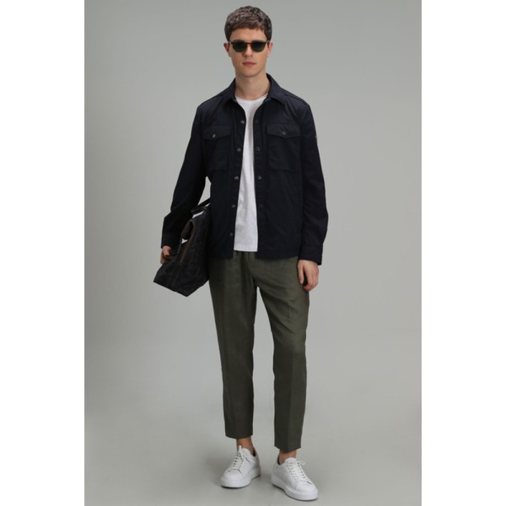 Lufian Karl Spor Erkek Chino Pantolon Tailored Fit Yeşil Erkek Pantolon Fiyatı