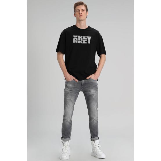 Lufian Mauss Smart Jean Slim Fit Açık Gri Erkek Pantolon